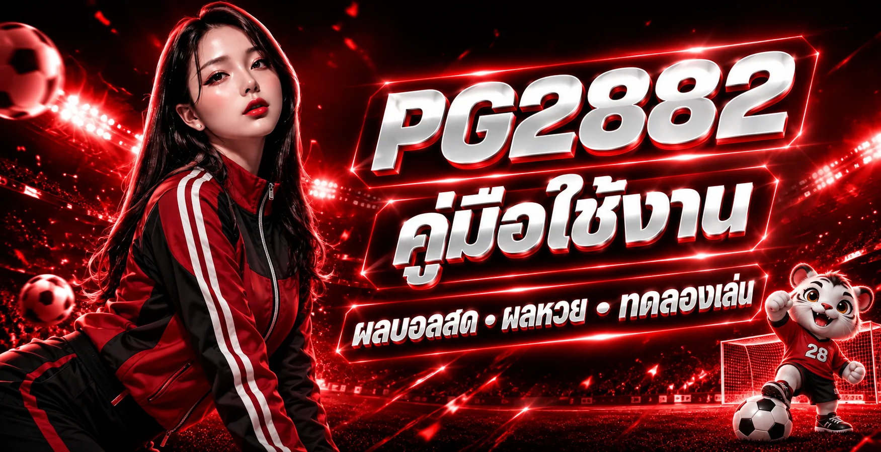 คู่มือ PG2882 สำหรับผลบอลสด ผลหวย และทดลองเล่น